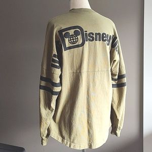 Walt Disney World Disney Parks Green Black Spirit Jersey Shirt, Unisex Pullover